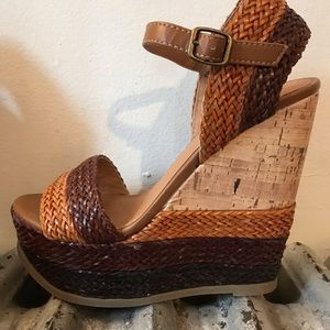 Mossimo Supply Co. Strappy Wedge Sandal